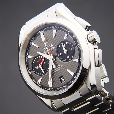 used omega aqua terra|omega aqua terra gmt chronograph.